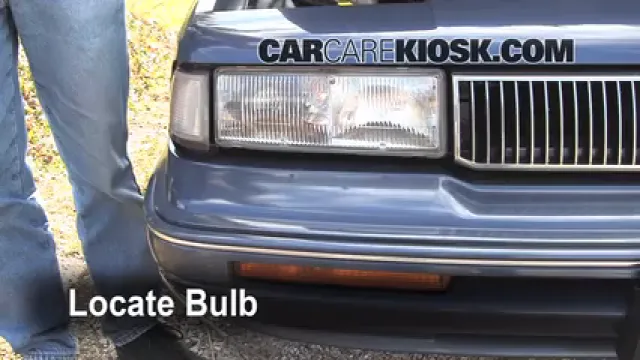 1996 Oldsmobile Cutlass Ciera 3.1L V6 Sedan Éclairage Feux de stationnement